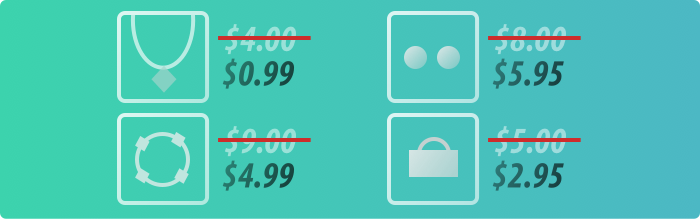 Exclusive access to sales