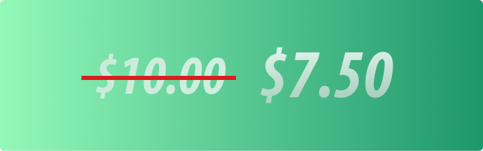 Volume pricing on all items