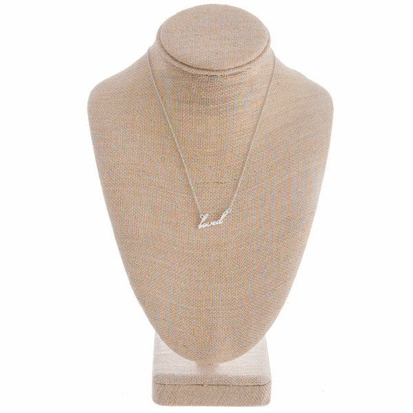 Wholesale gorgeous long metal loved Necklaces everyday wear Approximate pendant