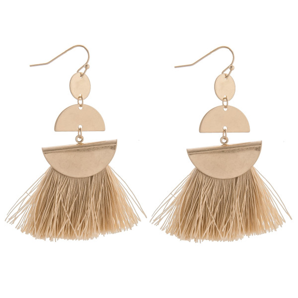 Wholesale long gold dazzling earring tassel Approximate