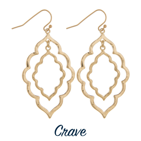 Wholesale nested Moroccan dangle earrings long