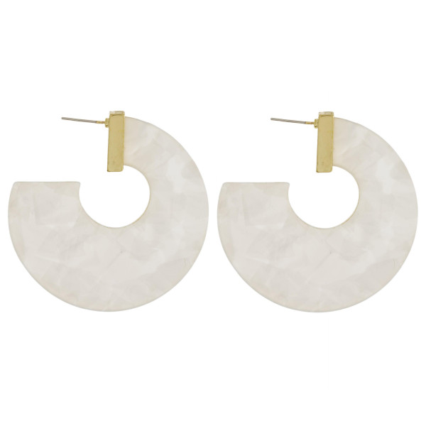 Wholesale long thick acetate earrings Approximate