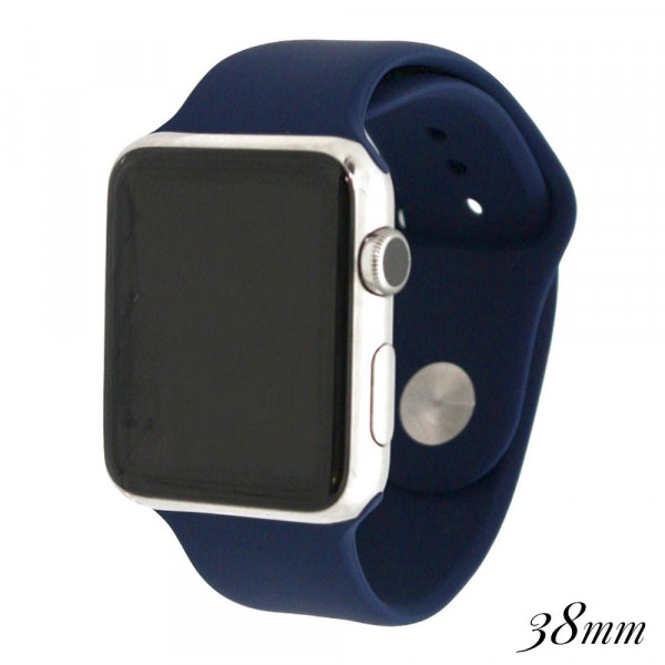 Wholesale solid purple silicone watch band smart watches Fits mm smart watch WAT