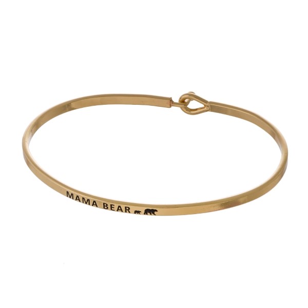 Wholesale metal bracelet stamped encouraging message
