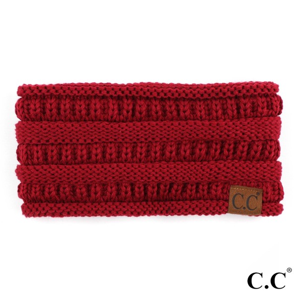 Wholesale c C HB Solid ribbed ponytail headband Acrylic One fits most