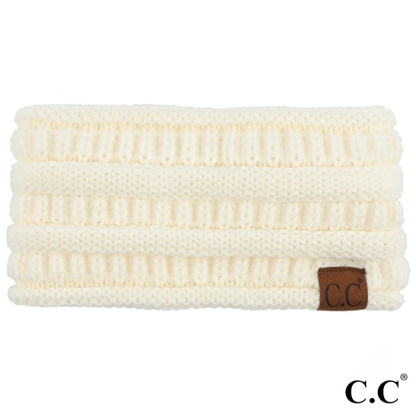 Wholesale c C HB Solid ribbed ponytail headband Acrylic One fits most