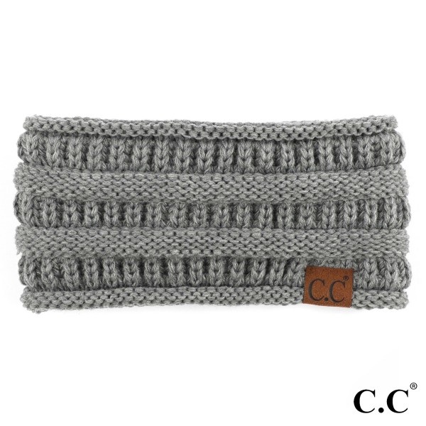 Wholesale c C HB Solid ribbed ponytail headband Acrylic One fits most