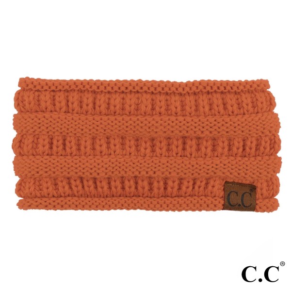 Wholesale c C HB Solid ribbed ponytail headband Acrylic One fits most