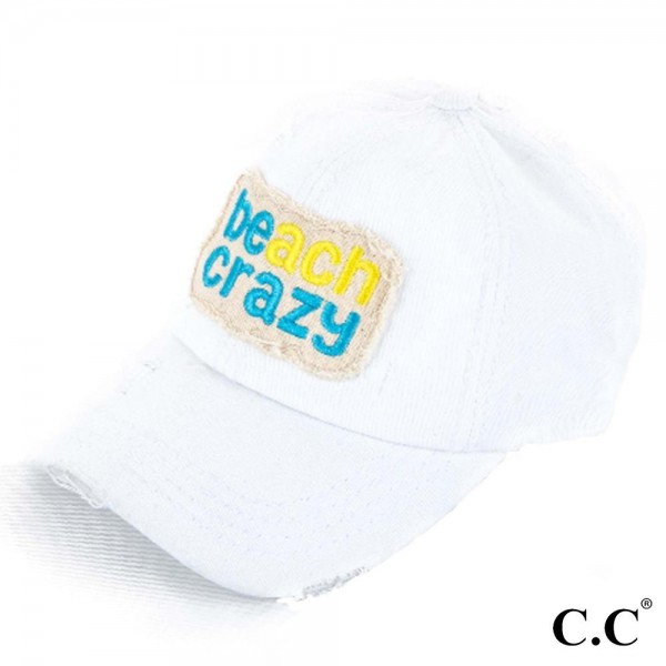 Wholesale c C BT Beach crazy vintage washed distressed cotton pony cap cotton On