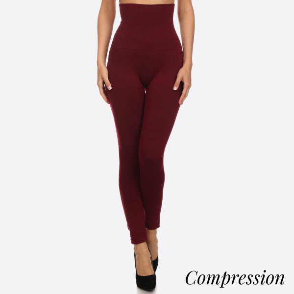Wholesale waist Compression Leggings Tummy Control extra hold waist leggings ha
