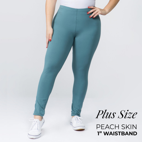 Wholesale plus Mix Brand peach skin leggings seamless chic must have every ward