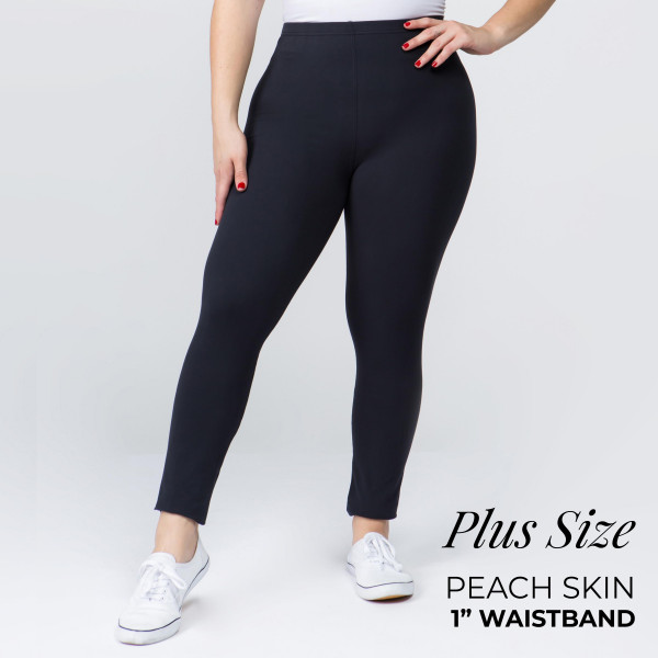 Wholesale mix Brand peach skin leggings seamless chic must have every wardrobe
