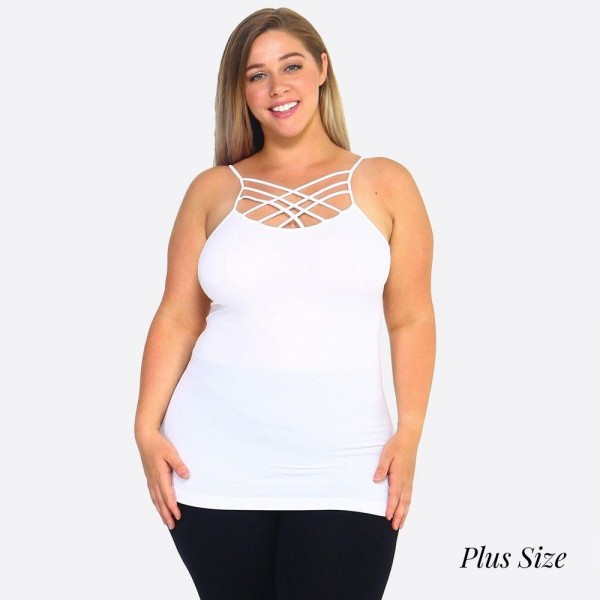 Wholesale summer must have here sexy cami top spaghetti straps sleeveless criss