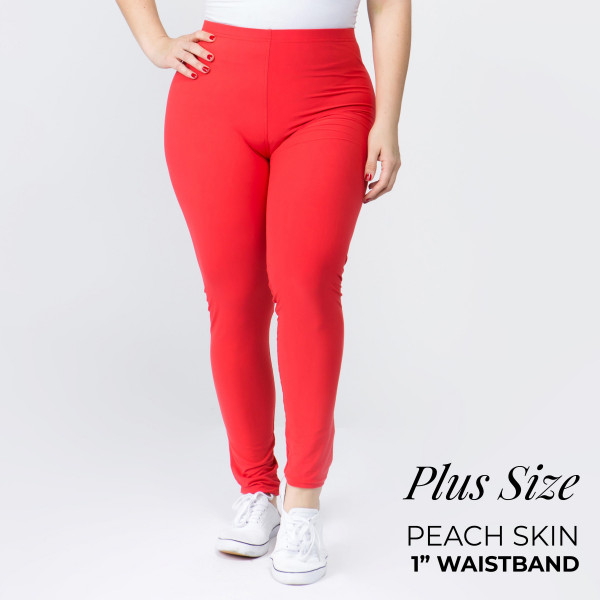 Wholesale plus Mix Brand peach skin leggings seamless chic must have every ward