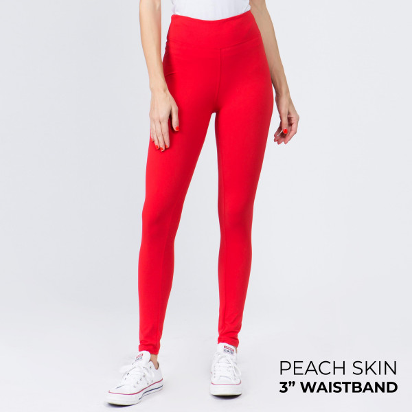 Wholesale mix Brand peach skin leggings seamless chic must have every wardrobe