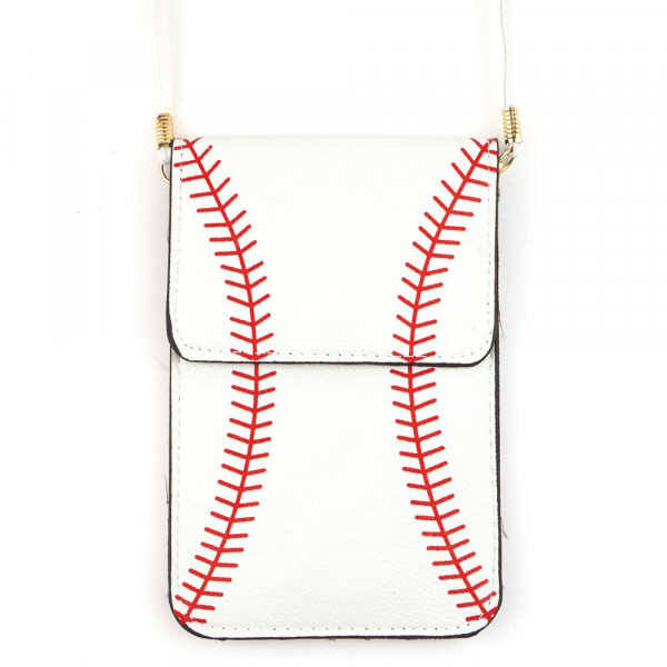 Wholesale faux leather cross body bag inside pocket snap closure clear back pock