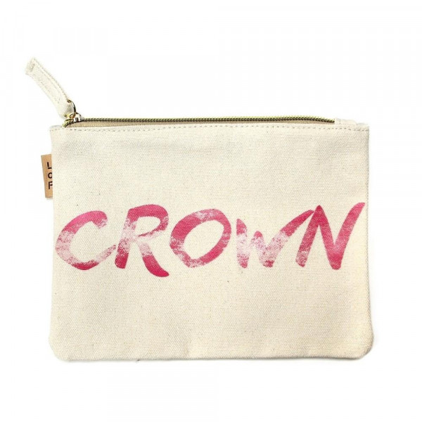 Wholesale canvas zipper pouch Grown Cotton