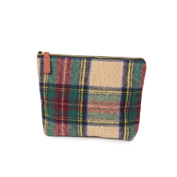 Wholesale acrylic zipper pouch W H