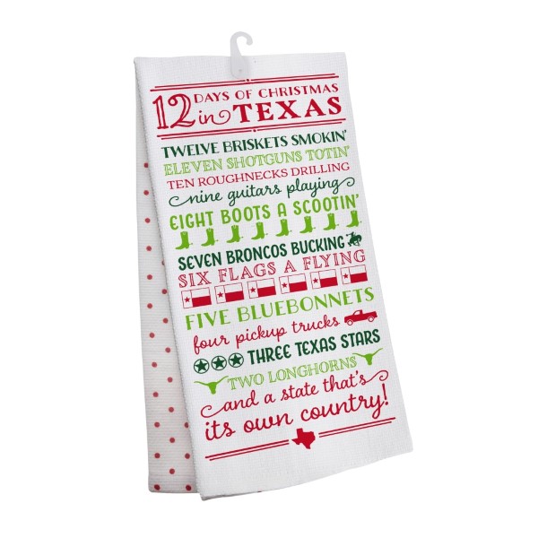 wholesale days christmas texas tea towel open cotton all artwork lyrics copyrig - 12 Days Christmas Lyrics wholesale days christmas texas tea towel open cotton all artwork lyrics copyrig - 12 Days Christmas Lyrics