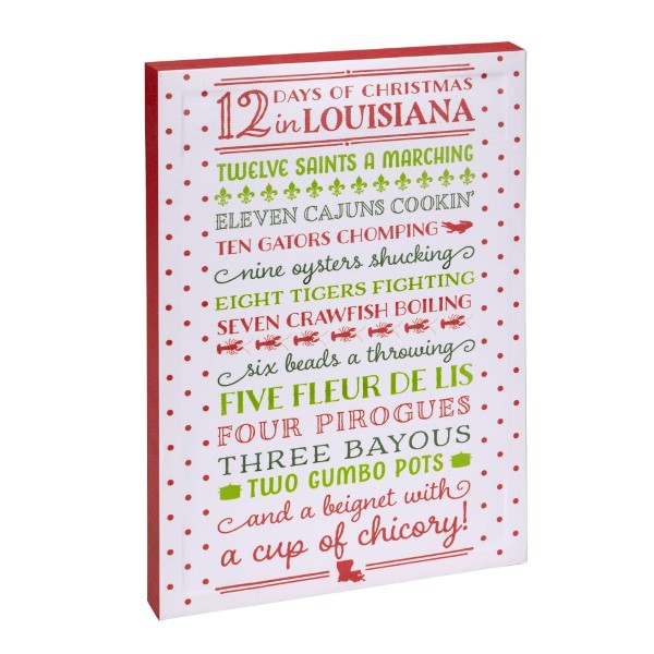 wholesale days christmas louisiana canvas wall art licensed copyrighted lyrics - 12 Days Christmas Lyrics wholesale days christmas louisiana canvas wall art licensed copyrighted lyrics - 12 Days Christmas Lyrics
