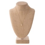 Wholesale dainty necklace paw print charm charm