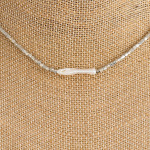 Wholesale faceted beaded necklace faux pearl accent