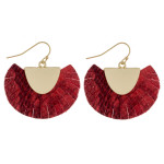 Wholesale feather inspired tassel earrings snakeskin print gold metal accent