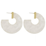 Wholesale long thick acetate earrings Approximate