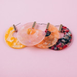 Wholesale long thick acetate earrings Approximate