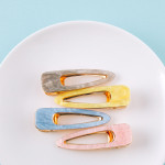 Wholesale large hair clip resin inspired details