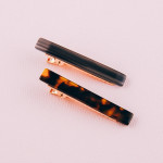 Wholesale hair clip resin inspired details