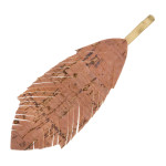 Wholesale feather inspired hair pin cork details