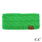 Wholesale hW Solid cable knit C C headwrap circumference acrylic