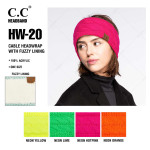 Wholesale hW Solid cable knit C C headwrap circumference acrylic
