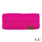 Wholesale hW Solid cable knit C C headwrap circumference acrylic
