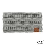 Wholesale c C HW Solid ribbed headwrap Acrylic One fits most