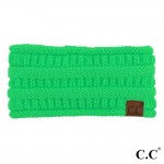 Wholesale c C HW Solid ribbed headwrap Acrylic One fits most