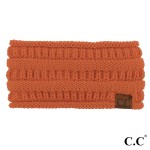 Wholesale c C HB Solid ribbed ponytail headband Acrylic One fits most