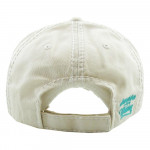 Wholesale vintage distressed baseball cap Sunshine Whiskey embroidered details C