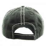 Wholesale vintage distressed baseball cap Jesus Take Wheel embroidered details C