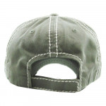 Wholesale vintage distressed baseball cap Jesus Take Wheel embroidered details C
