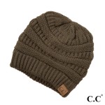 Wholesale c C Hat Solid ribbed beanie Original beanie Acrylic One fits most Matc