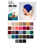 Wholesale mB Messy bun C C beanie acrylic Matches HAT G SF