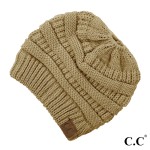 Wholesale mB Messy bun C C beanie acrylic Matches HAT G SF