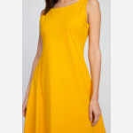 Wholesale adorable line dress sleeveless silhouette two side pockets carrying l