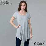 Wholesale basic tunic dress looks feels amazing it s highly versatile neck line