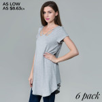 Wholesale basic tunic dress looks feels amazing it s highly versatile neck line