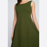 Wholesale adorable line dress sleeveless silhouette two side pockets carrying l