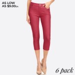 Wholesale original standard pocket capri jegging classic silhouette constructio