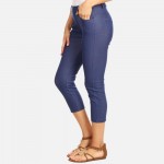 Wholesale original standard pocket capri jegging classic silhouette constructio